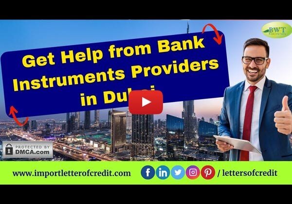 Bank Instruments Providers – Letter of Credit – SBLC MT760