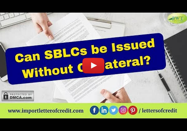 SBLC SWIFT MT760 – Standby letter of Credit – No Collateral Required!